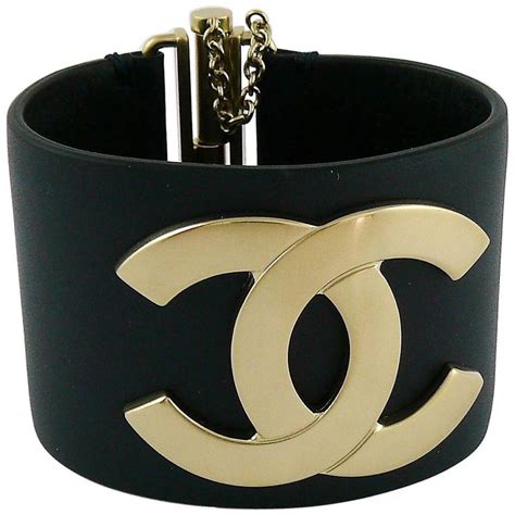 chanel gold leather cuff|chanel cuff bracelet price.